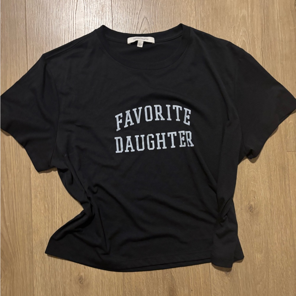 Favorite Daughter Black Tee
